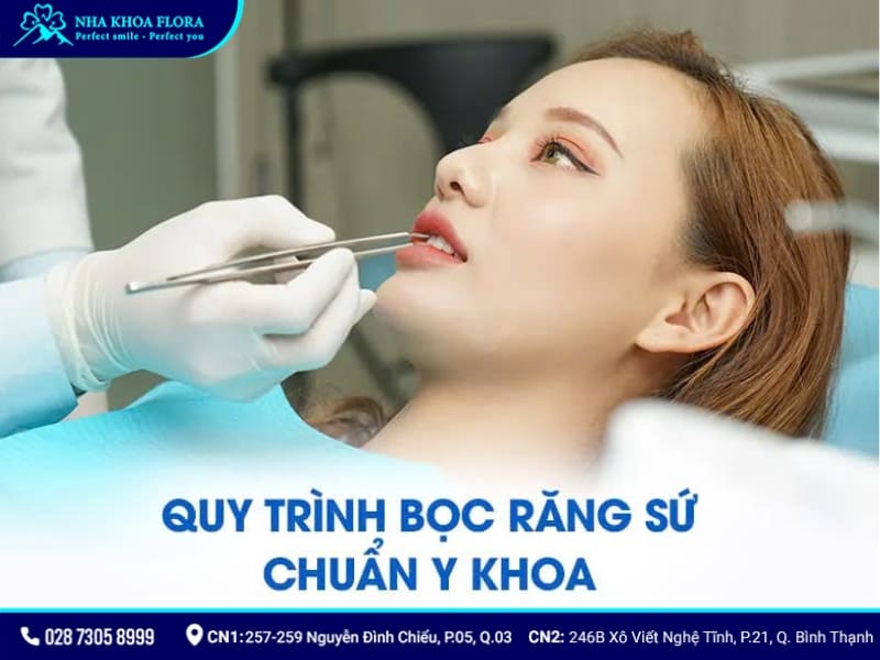 quy trình bọc răng sứ
