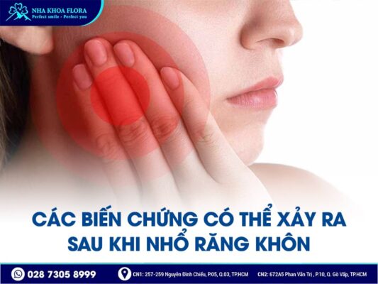 biến chứng sau khi nhổ răng khôn - ảnh 1