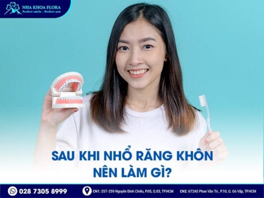 sau khi nhổ răng khôn - ảnh 2