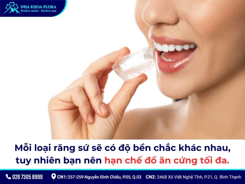 bọc răng sứ bao lâu thì ăn được