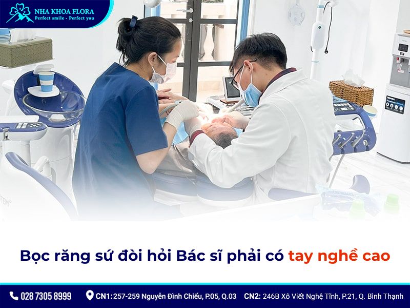 bọc răng sứ có bị hôi miệng không
