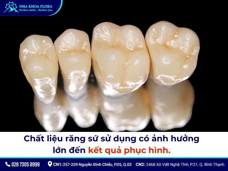 bọc răng sứ có bị hôi miệng không