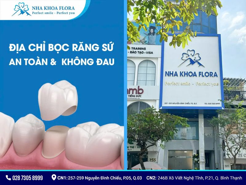 bọc răng sứ có đau không