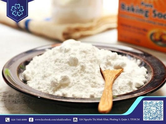 Chữa hôi miệng bằng baking soda nguyên chất (ảnh minh họa)