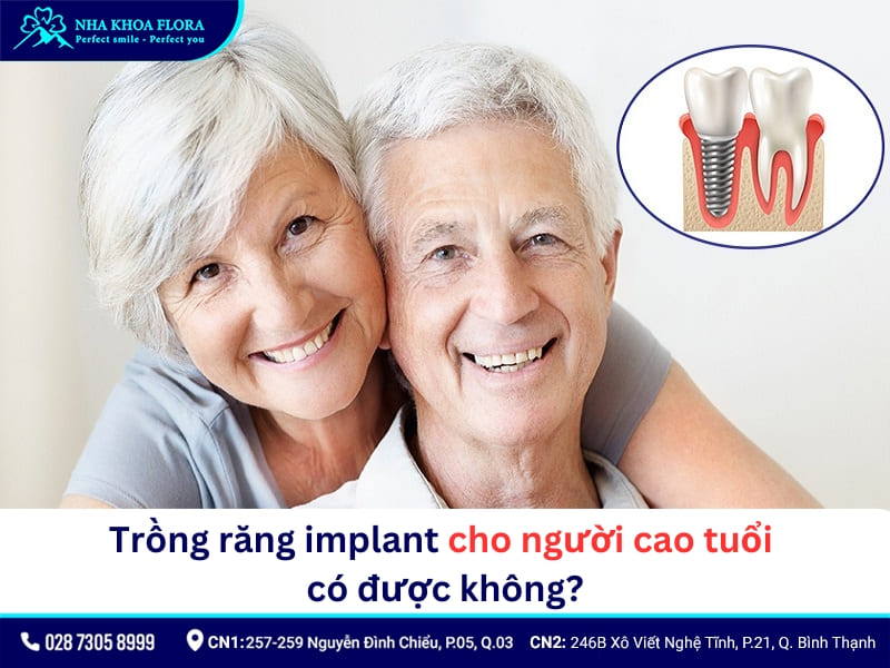 Trồng răng implant cho người cao tuổi 