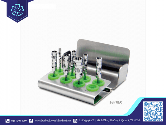 Bộ mũi khoan Implant