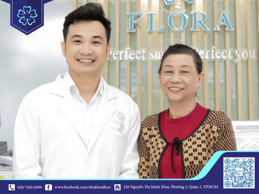 Người thân sở hữu nụ cười mới đón Tết tại Flora