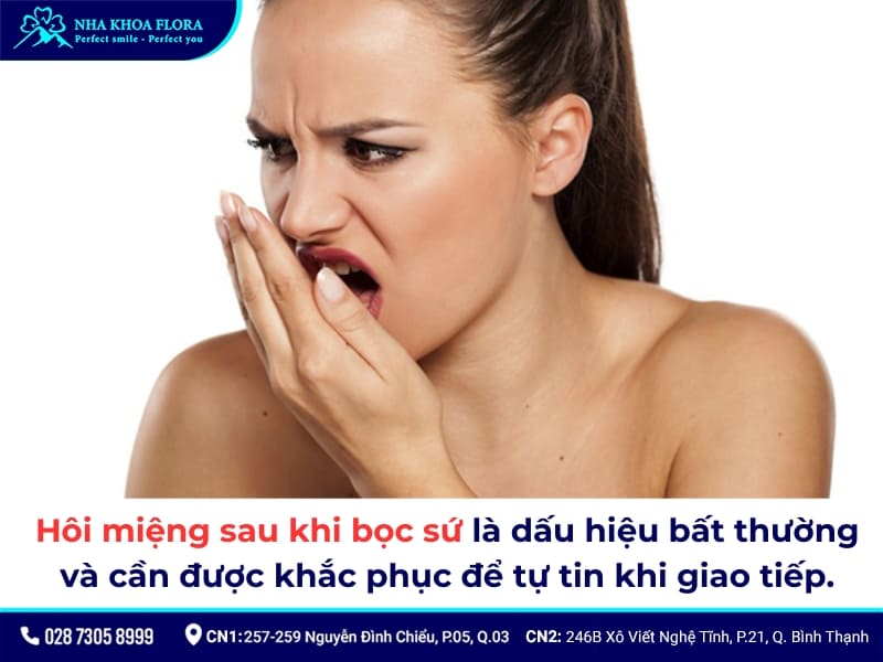 biểu hiện sau khi bọc răng sứ