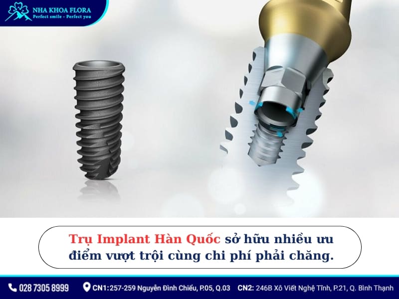 trụ implant hàn quốc