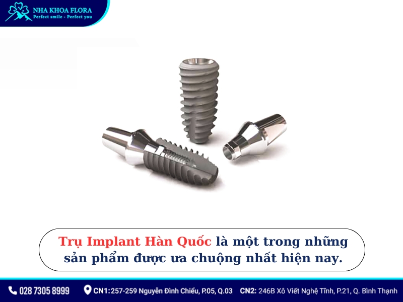 trụ implant hàn quốc