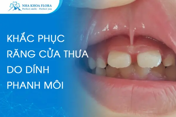 Điều trị răng cửa thưa do dính phanh môi 6