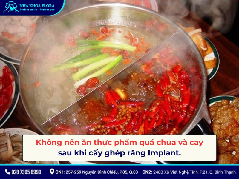 kiêng gì khi cắm răng implant
