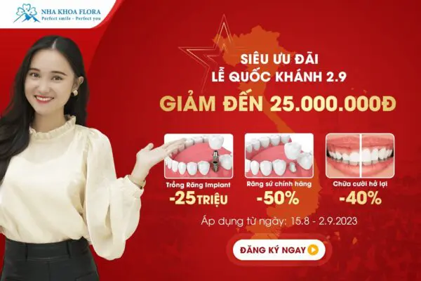 Siêu Ưu Đãi 2.9 - Nha Khoa Flora Khuyến Mãi Khủng Lên Đến 25 Triệu 1