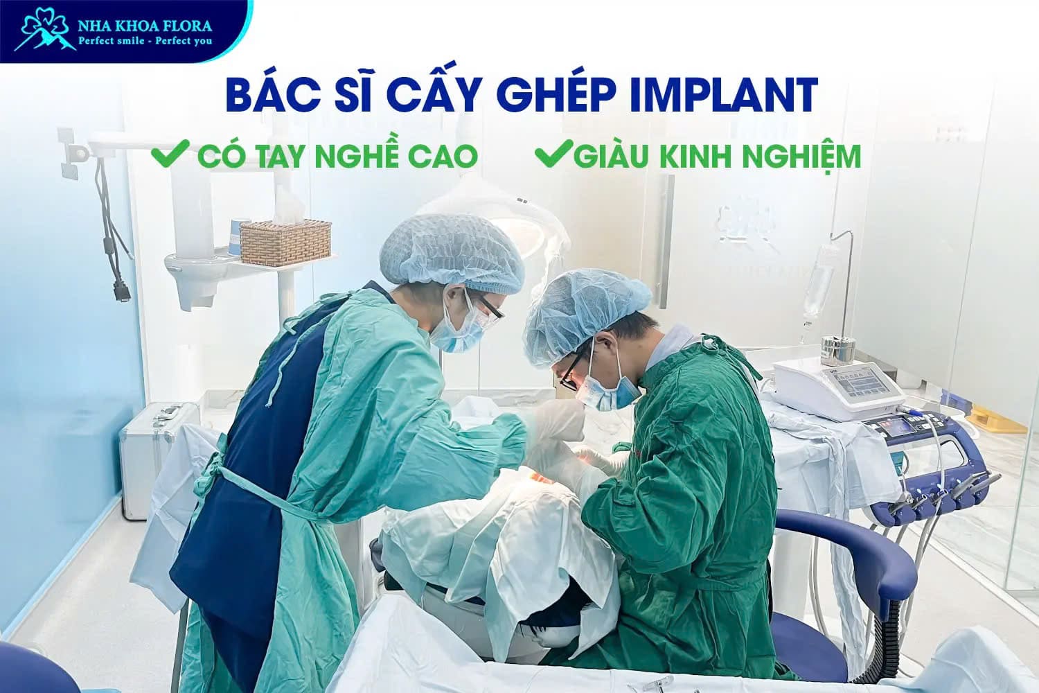 đội ngũ Bác sĩ tại Nha khoa Flora 