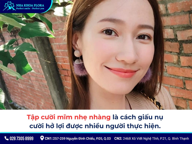 trị cười hở lợi tại nhà