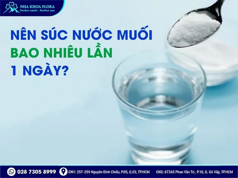 Có nên súc nước muối sau khi bọc răng sứ - ảnh 2