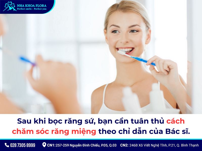 làm răng sứ sau bao lâu thì hết ê buốt