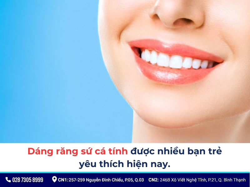mẫu răng sứ đẹp