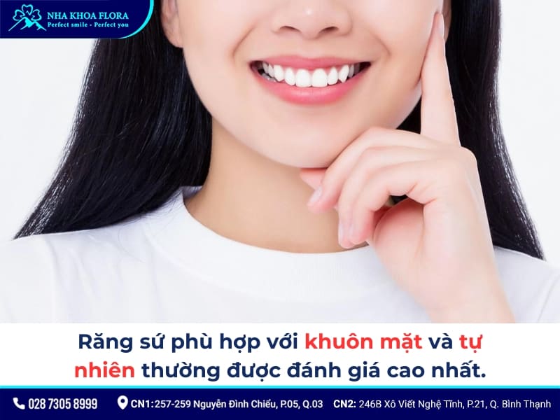 mẫu răng sứ đẹp
