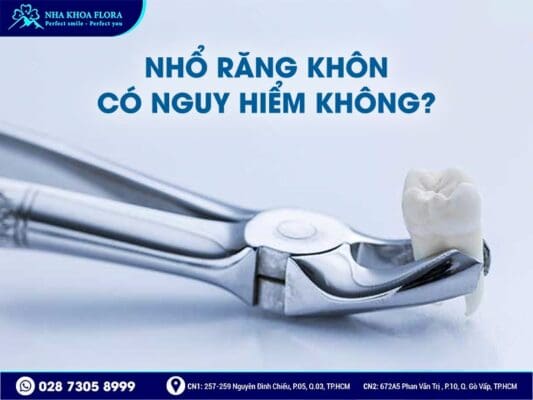 nhổ răng khôn có nguy hiểm không - ảnh 1