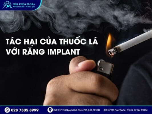 trồng răng Implant có hút thuốc được không - ảnh 1
