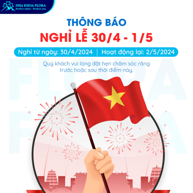 Thông báo nghỉ lễ 30/4 - 1/5