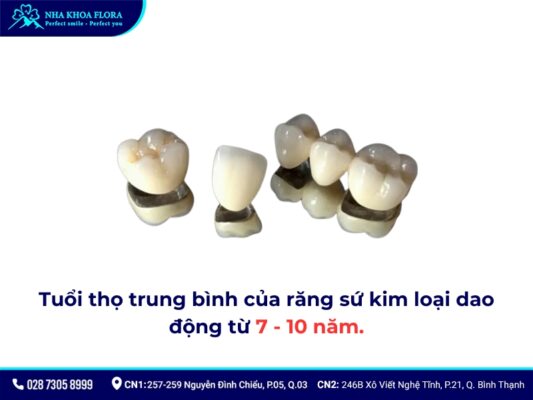 Bọc răng sứ kim loại được bao lâu? - ảnh 4