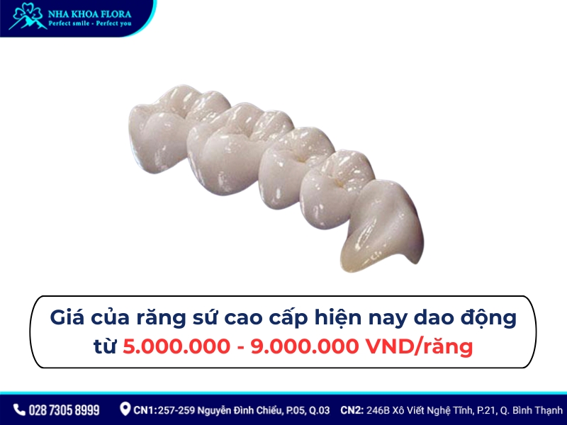 các loại răng sứ