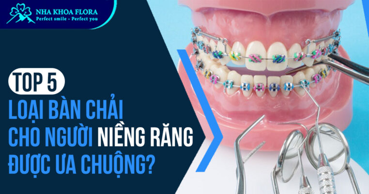 Bàn chải cho người niềng răng