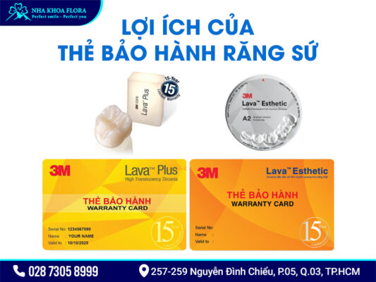 Thẻ bảo hành răng sứ - ảnh 1
