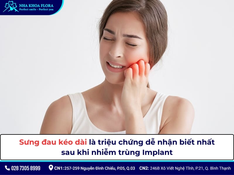 nhiễm trùng implant