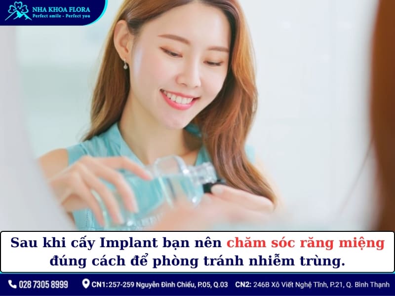 nhiễm trùng implant