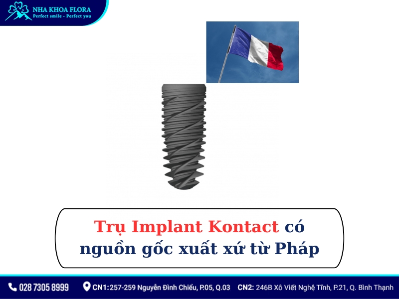 trụ implant kontact