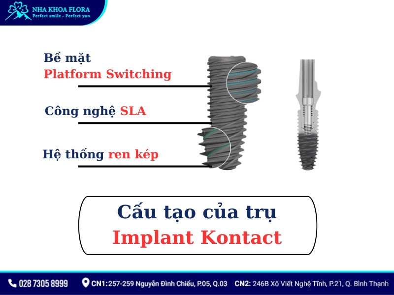 trụ implant kontact