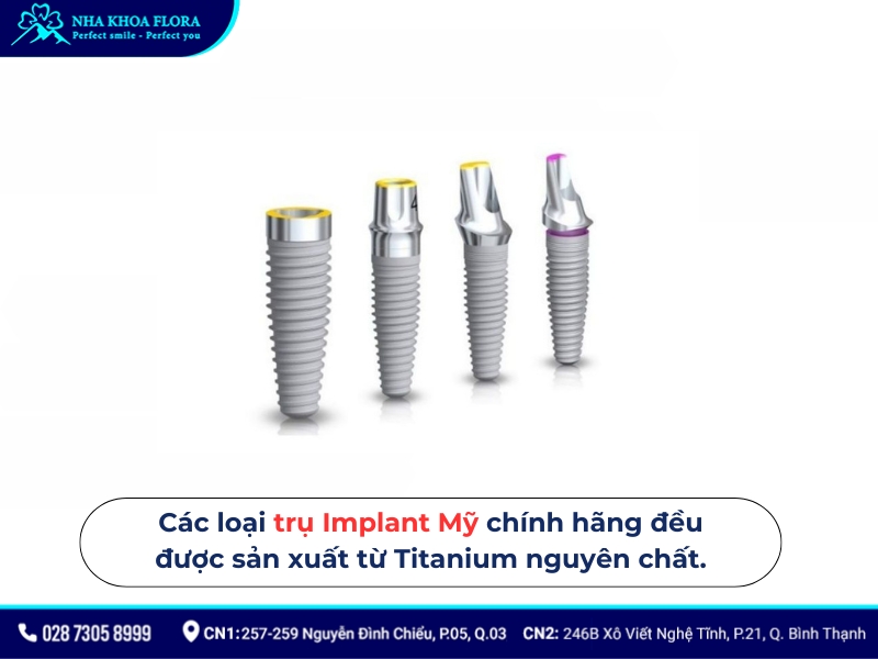 trụ implant mỹ