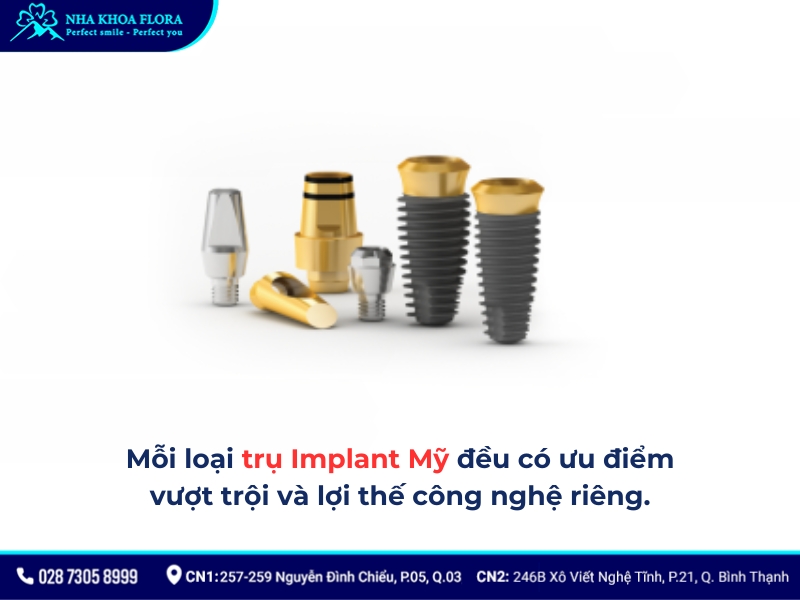 trụ implant mỹ