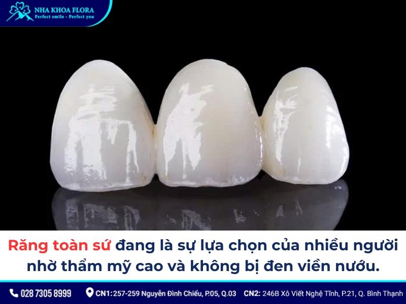 bọc răng sứ 2 răng cửa bị hô