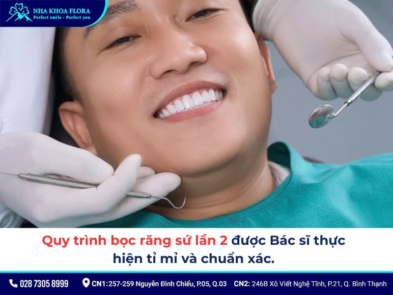 bọc răng sứ lần 2