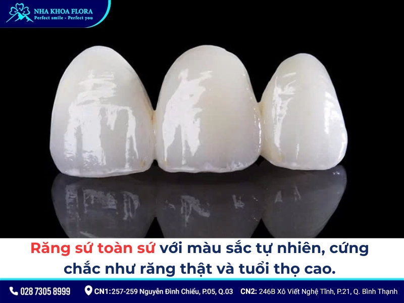 bọc răng sứ nguyên hàm
