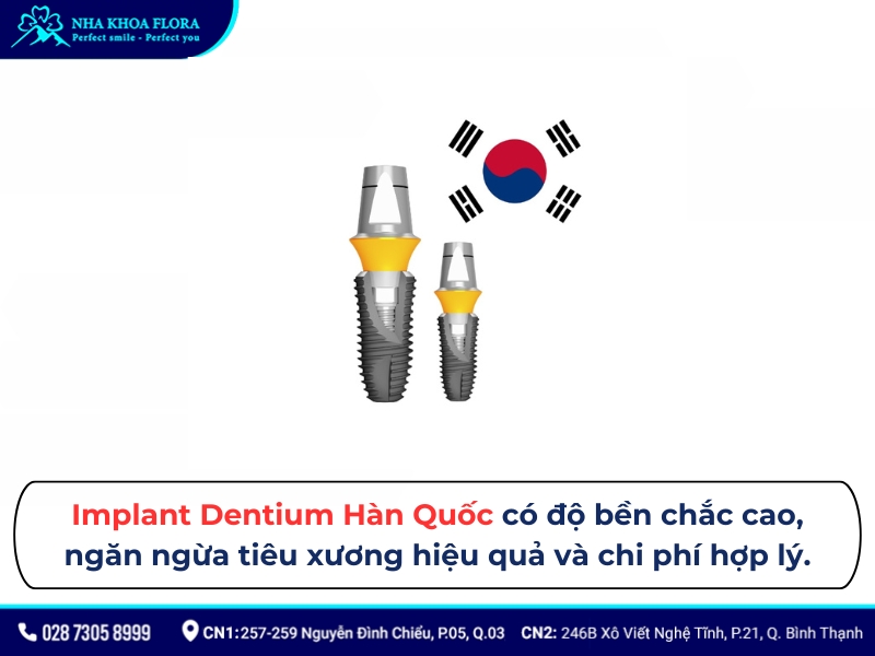 implant dentium hàn quốc