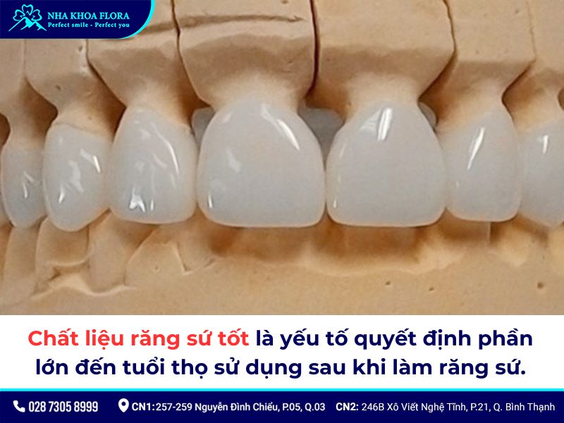 bọc răng sứ bao lâu thì phải làm lại