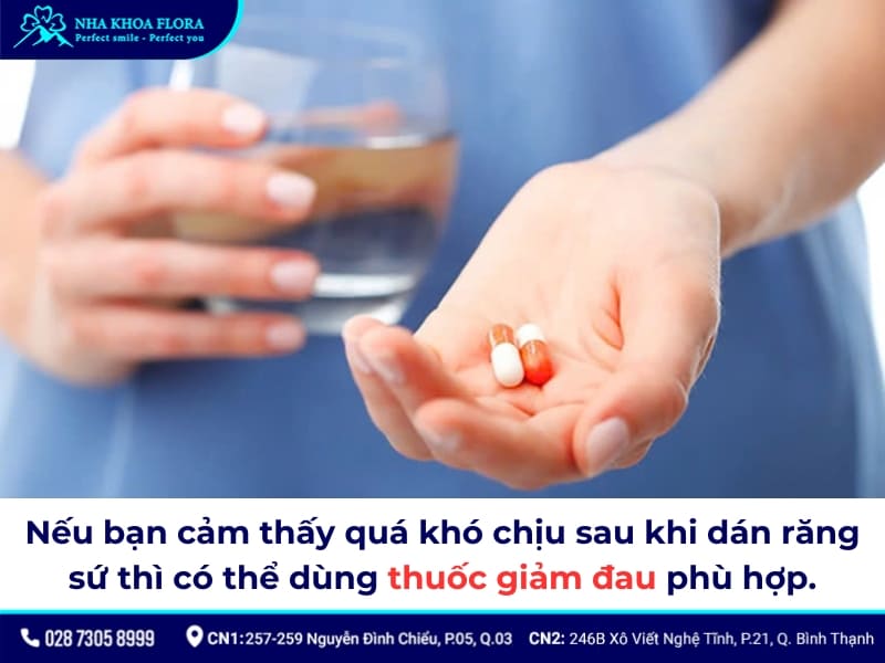 dán răng sứ có đau không