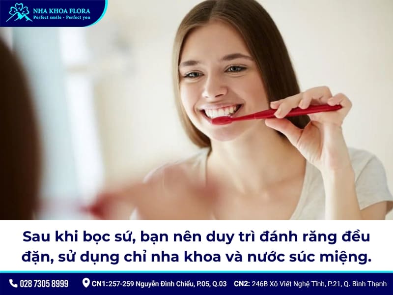 răng bọc sứ bị viêm tủy
