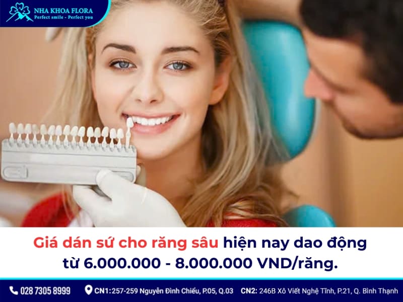 răng sâu có dán sứ được không