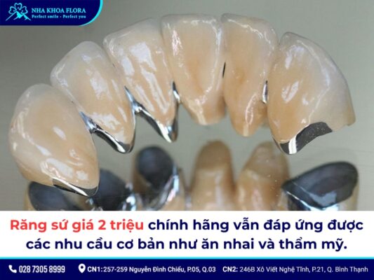 Răng sứ giá 2 triệu - ảnh 1