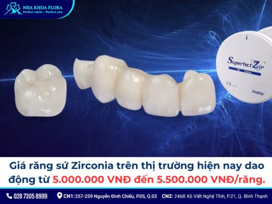 giá răng sứ Zirconia - ảnh 1