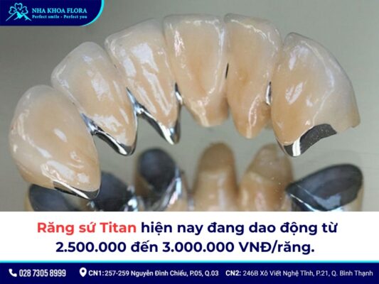 răng sứ Titan giá bao nhiêu - ảnh 1