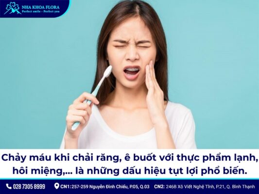 tụt lợi khi niềng răng - ảnh 2