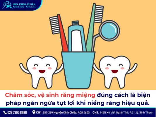 tụt lợi khi niềng răng - ảnh 9