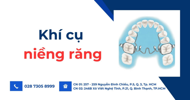 khí cụ niềng răng